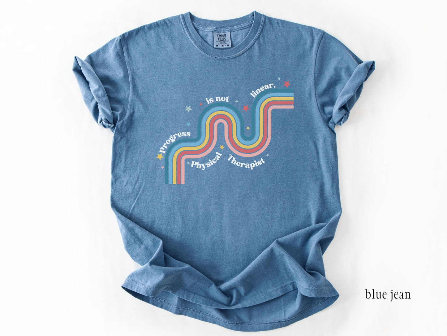 Personalized Staff / Title Progress is Not Linear T-Shirts