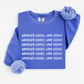 Advocate Loudly Love Deeply Sweatshirt | Inclusion Crewneck for Teachers, Therapists & Advocates