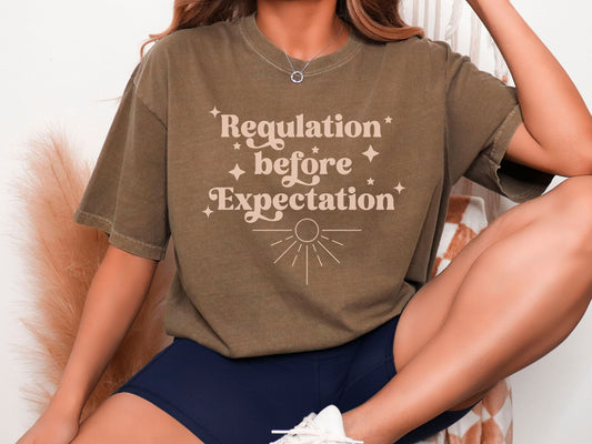 Regulation Before Expectation T-Shirt